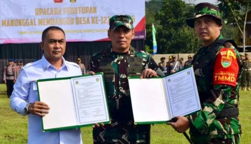 TMMD Kodim 0409 RL Ke - 127 Tuntas Dilaksanakan 