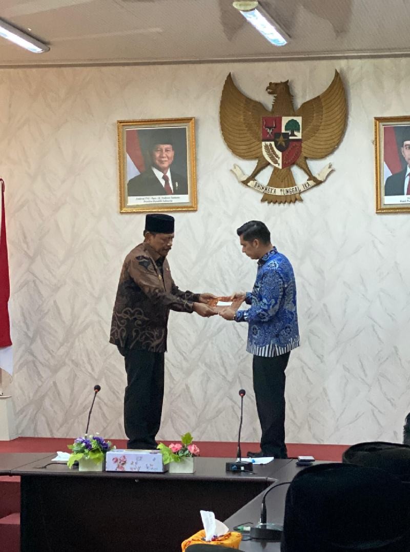 Wabup RL, Hendri Praja Resmi Jabat Plt. Bupati Rejang Lebong